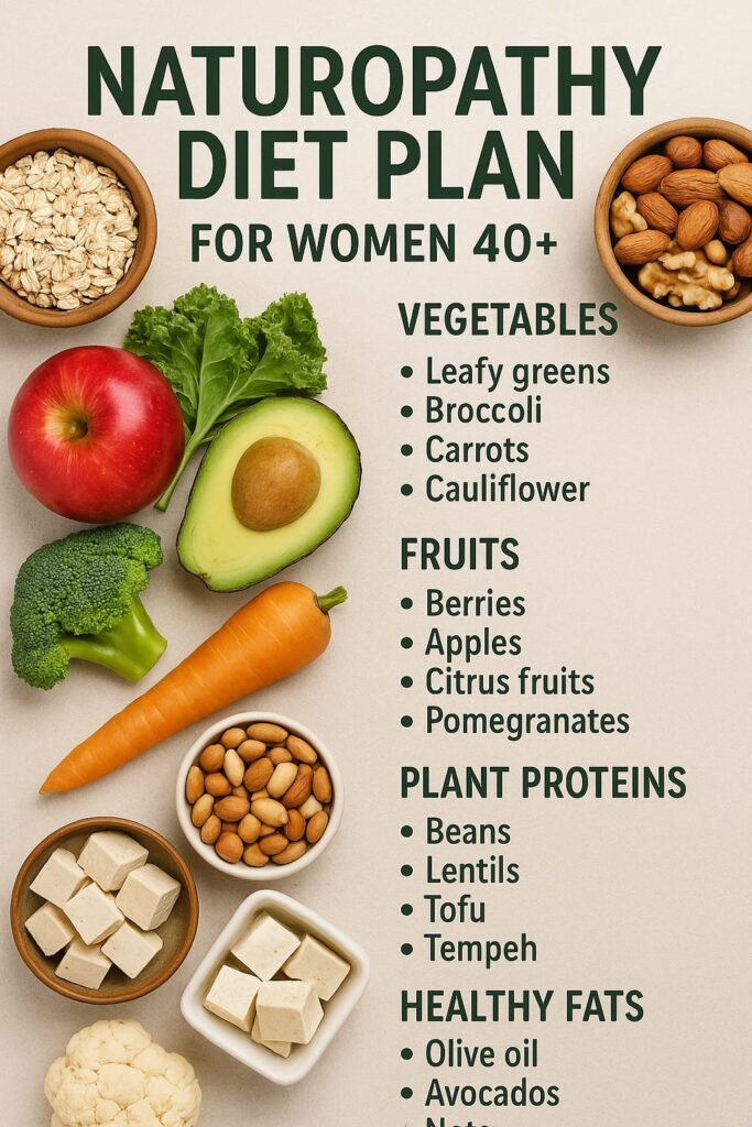 Naturopathy Diet & Health Guide for Women 40+
