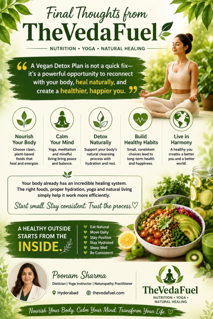 πΏ Vegan Detox Plan: Reset Your Body, Recharge Your Life Naturally